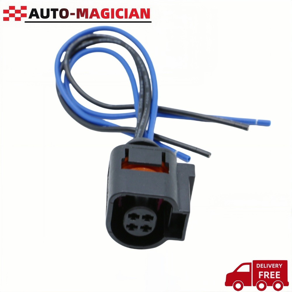 4 pins Engine Coolant Temperature Sensor Switch Plug Set 059919501A For VW AUDI