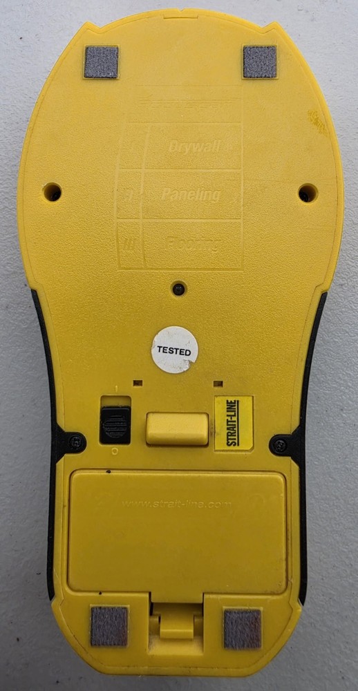 Strait-Line Accuscan Wall Scanner Stud Finder Tested Works