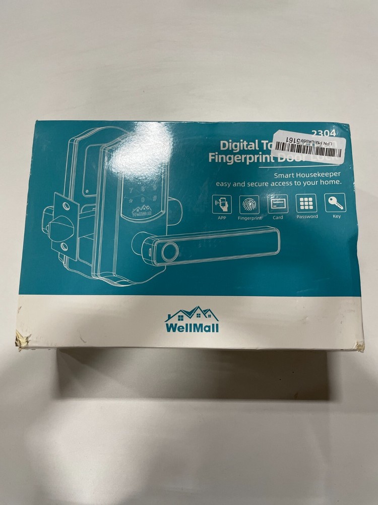 Digital Touchscreen Fingerprint Door Lock