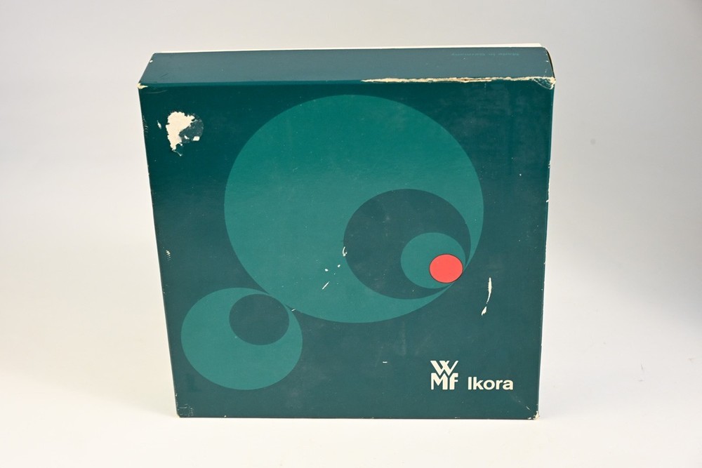 WMF Ikora Silver Plated Grape Leaf Dish Vintage German Metalware New in Box