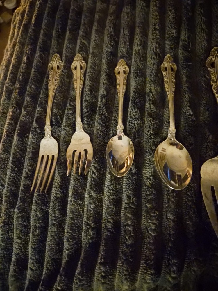 Reed and Barton silverware set