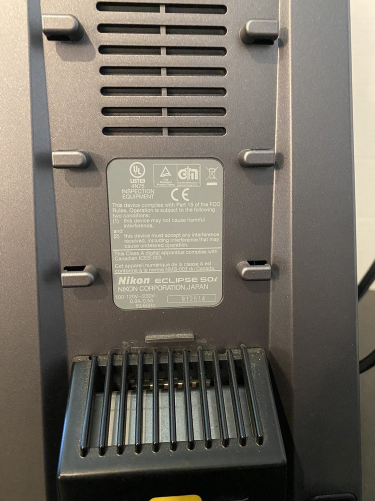 Nikon Eclipse 50i Clinical Microscope w/ 10x Plan And 40x Plan Fluor Objectives