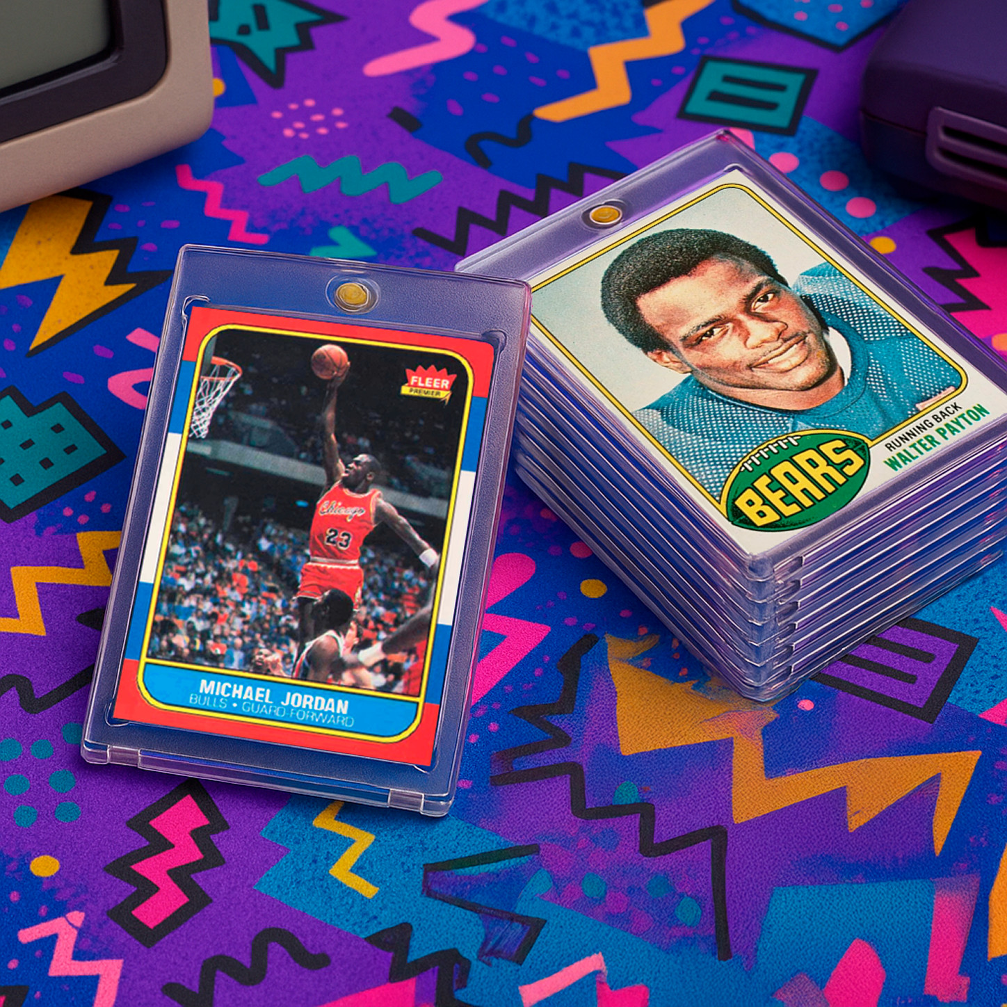 25 Pack Magnetic Trading Sports Card Holders 130pt One-Touch Hard UV Protection