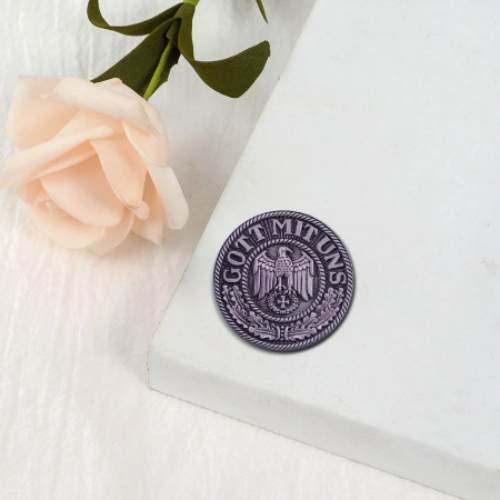 Gott Mit Uns "God is with us" German Eagle Pin(Ships from Penn,U.S.)