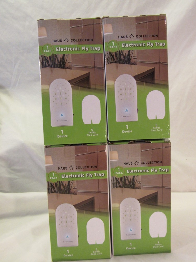 Electronic Fly Traps  4 Devices Hause Collection
