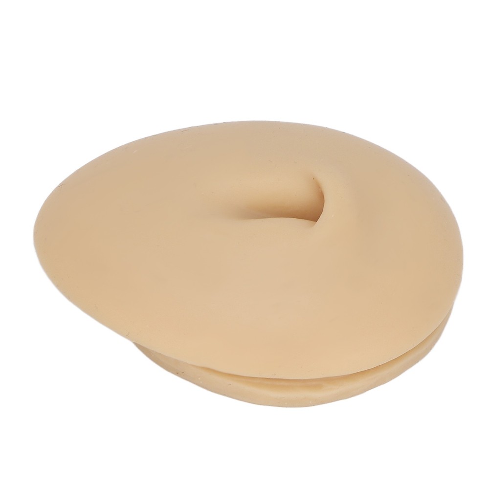 Silicone Navel Model For Piercing Practice Soft Human Belly Button Model New