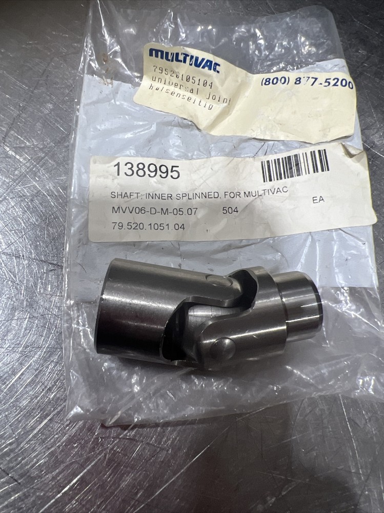 Multivac Universal Joint 79.520.1051.04 Nos Surplus