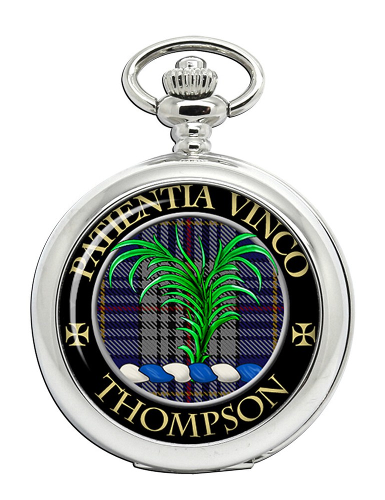 Thompson Scottish Clan Pocket Watch