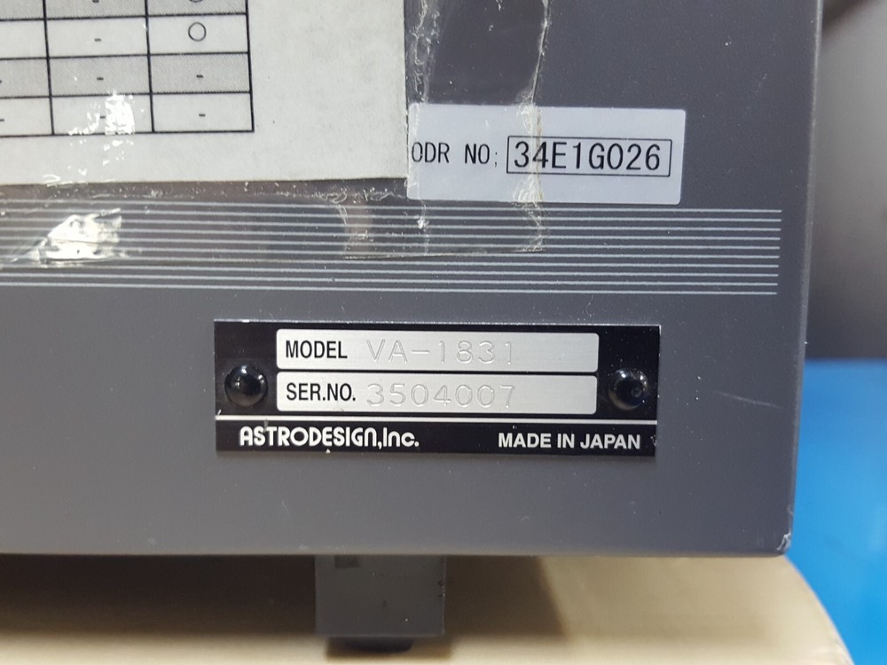 ASTRO VA-1831: HDMI Protocol Analyzer, Not working (4007)