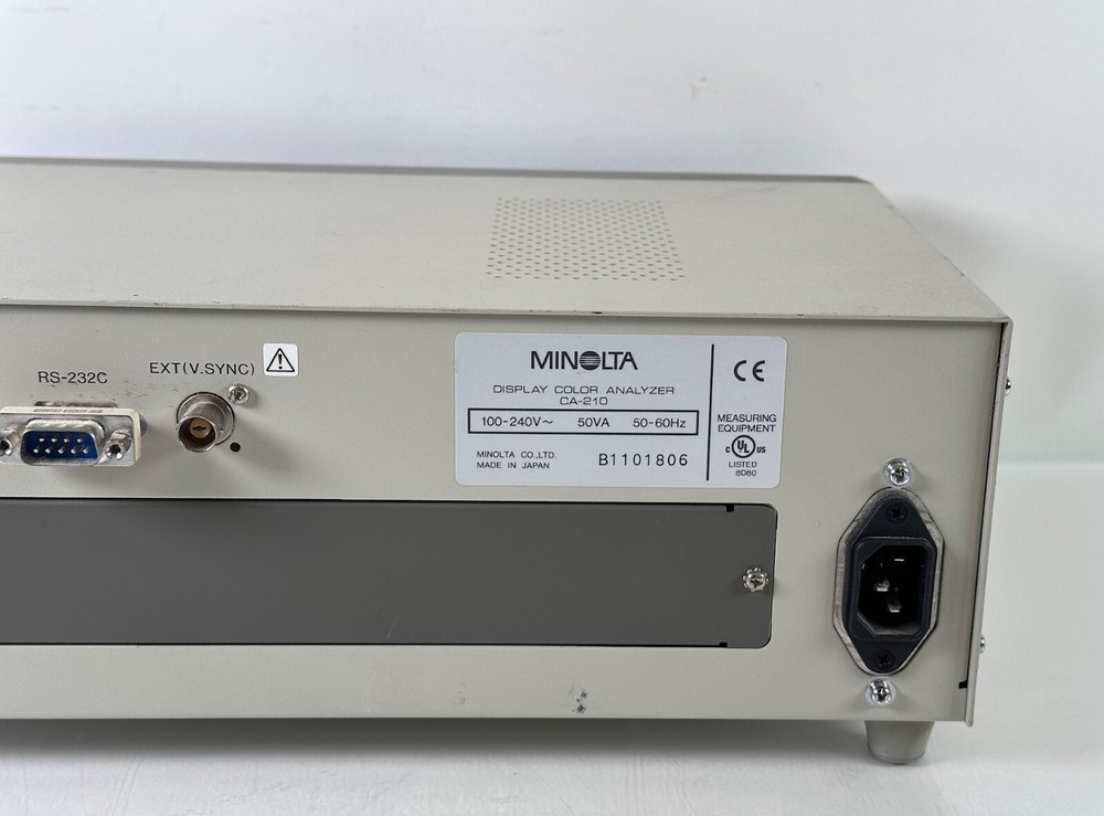 Konica Minolta CA-210 Color Analyzer w/ Probe