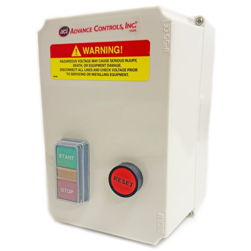 ADVANCED CONTROLS ACI Motor Control 137097-B00 Magnetic Starter Assembly