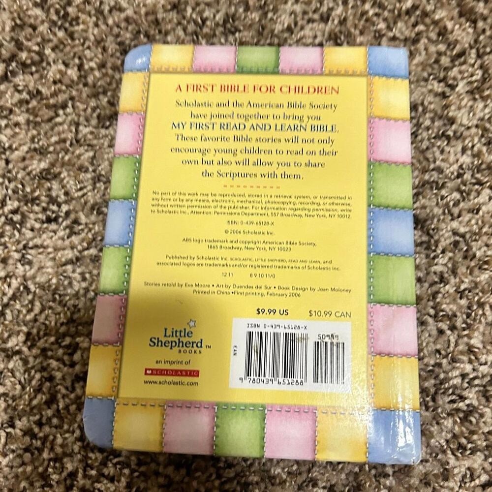 Scholastic My First Read and Learn Bible