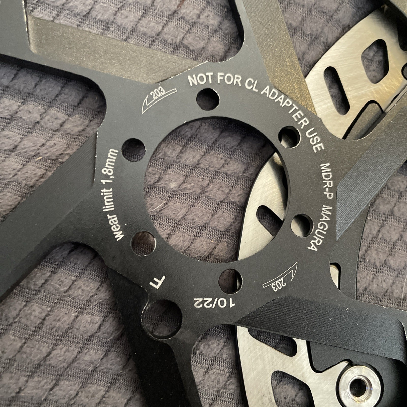 Pair Of magura mdr-p 203mm Brake Rotors