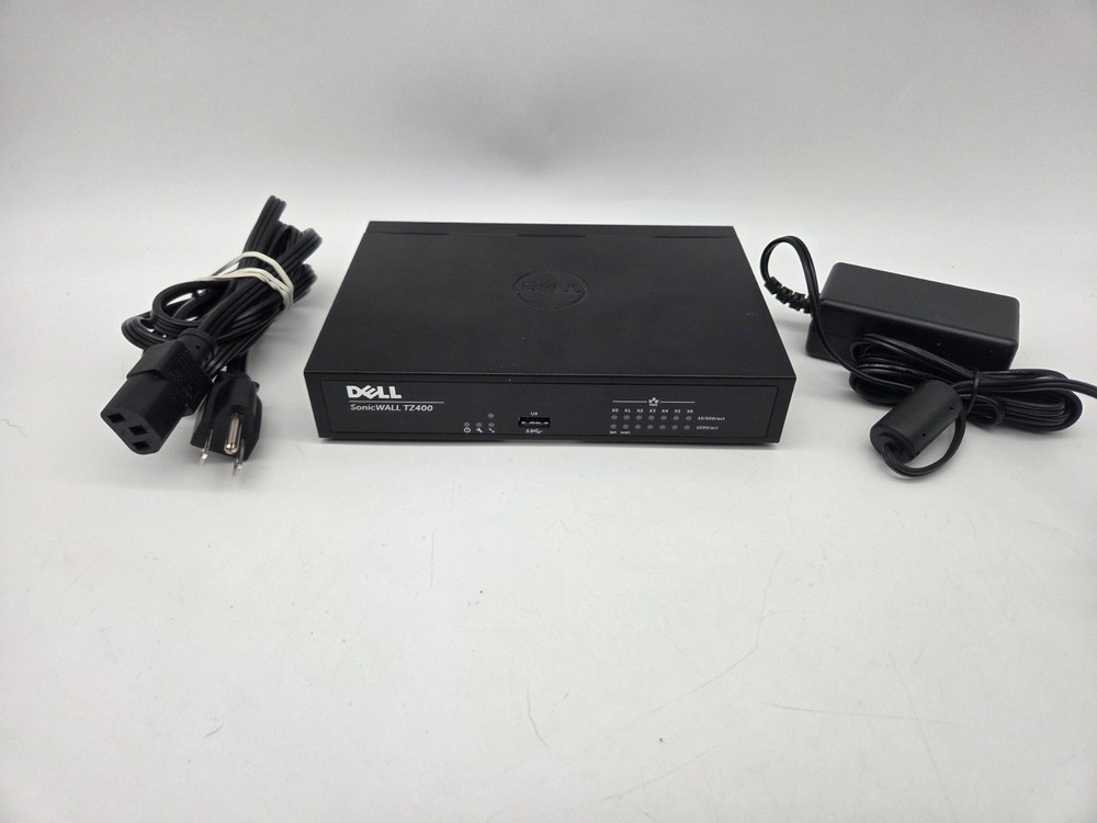 Dell SonicWALL TZ400 7-Port Firewall Network Security