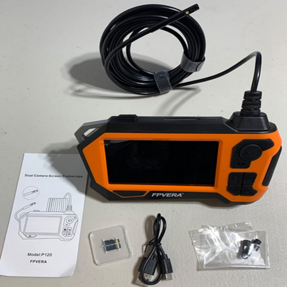 1080P Pipe Inspection Camera Endoscope Video Sewer Drain Cleaner Waterproof USB