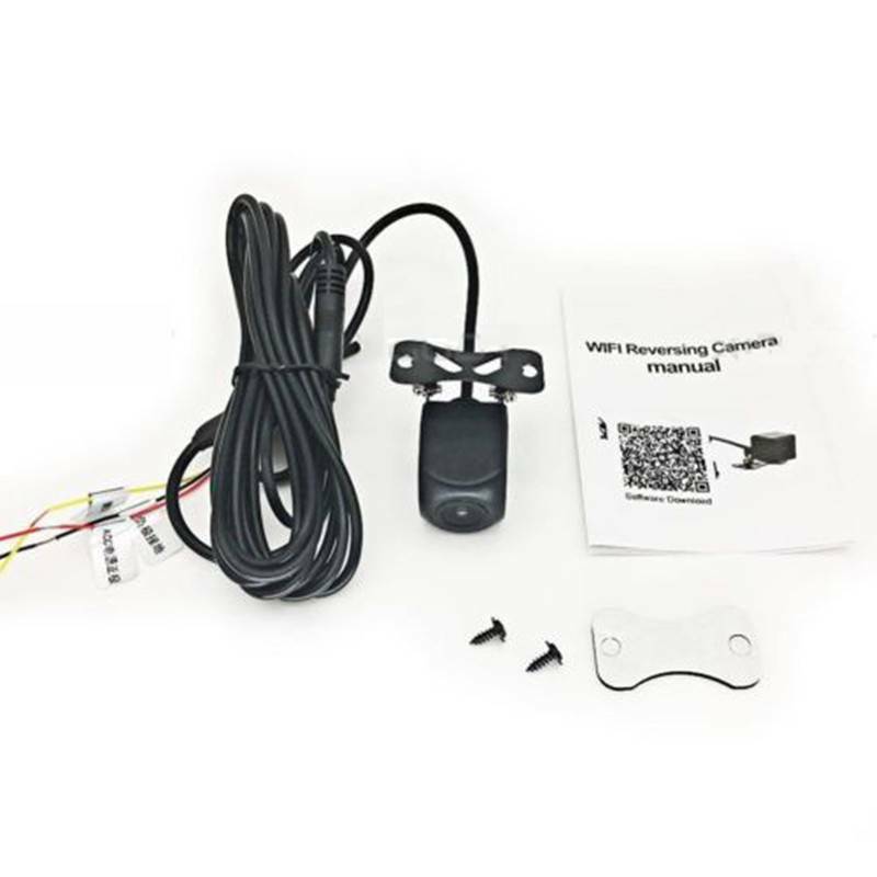 175°WiFi Wireless Car Rear View Cam Backup Reverse Camera For iPhone Android