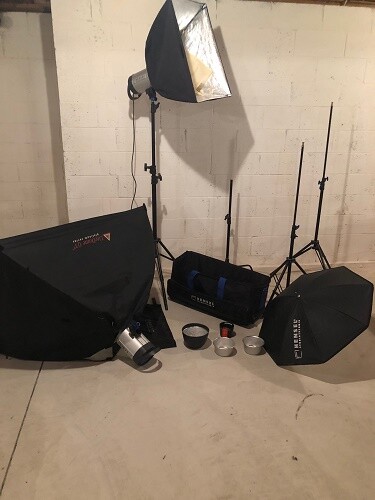Hensel Photo Studio Lighting Equipment.