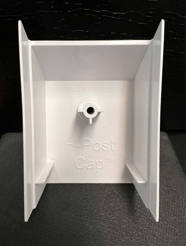 H-Post Cap™ - Aluminum Patio Cover Post Base Cap Accessory (Pair)