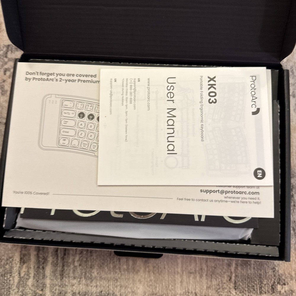 PROTOARC XKM03 FOLDABLE KEYBOARD