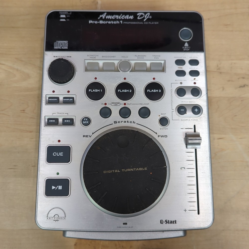 Single American DJ Pro-Scratch 1