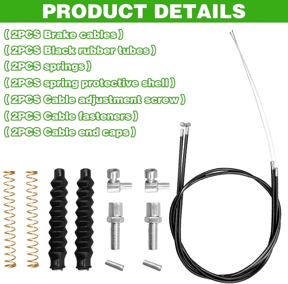 Brake Cable Parts for Rollator Walker Replacement 45 Inch