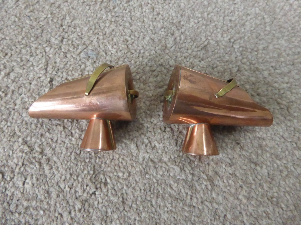Copper & Brass Coal Scuttle Miniature 7cms Long