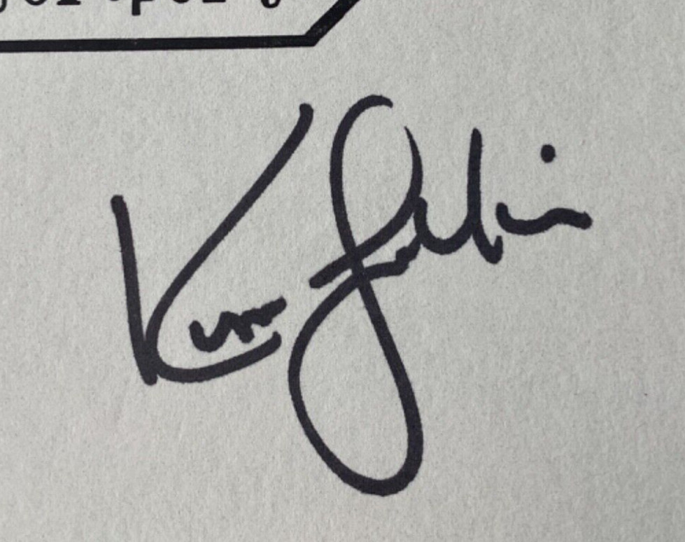 KIM LaHAIE Personally Autographed Signed NHRA DRAG RACING Card FreeShip