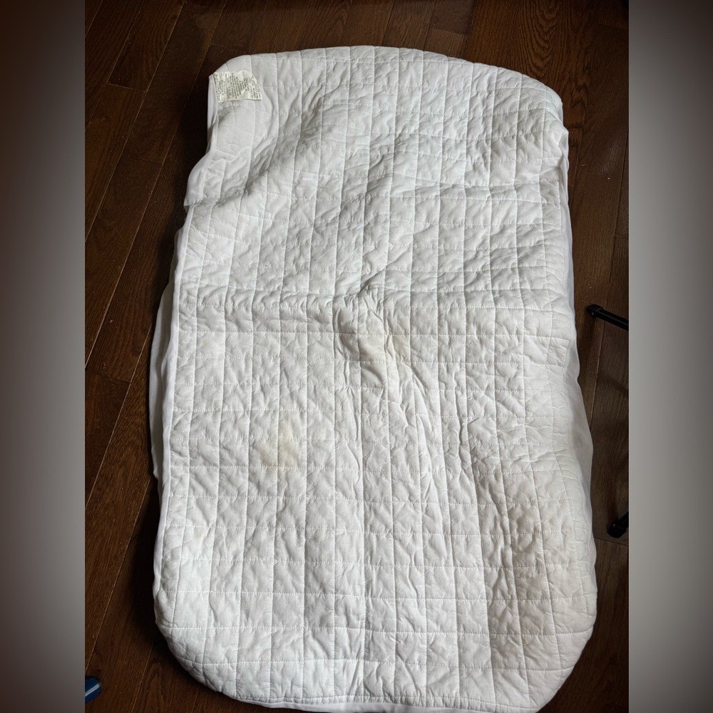 White- Fitted Crib Waterproof Mattress Protector