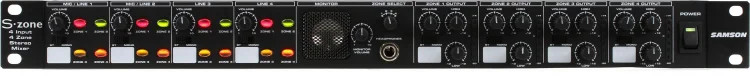 Samson S-Zone Rackmount Zone Mixer