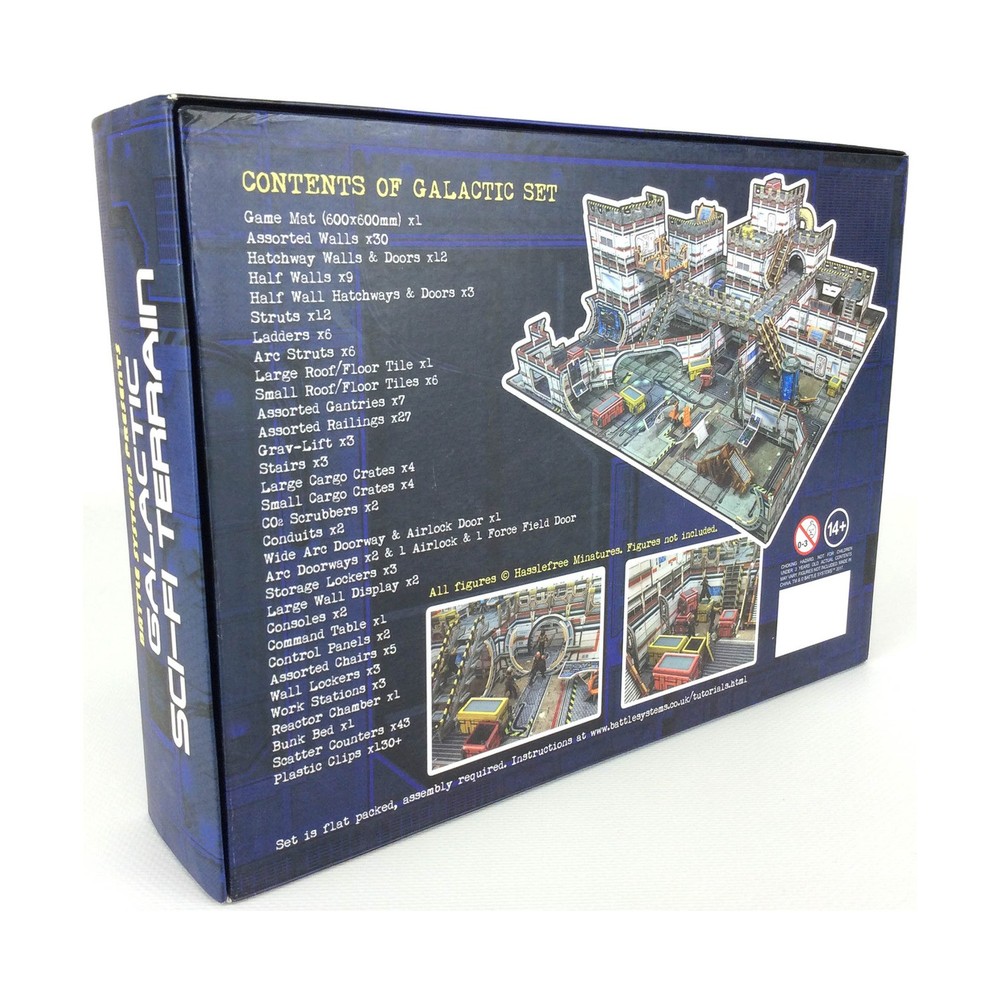 Battle Systems Sci-Fi Mini 32mm Galactic Sci-Fi Terrain EX/NM