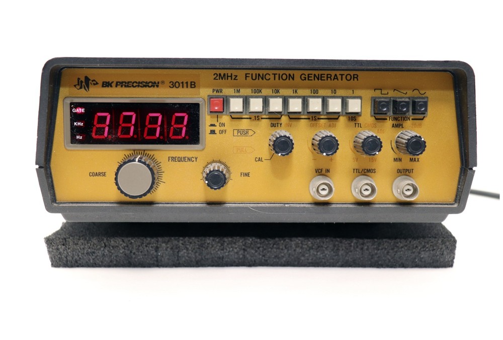 BK Precision Reliable 2MHz Function Generator 3011B ++ Digital Display -G52