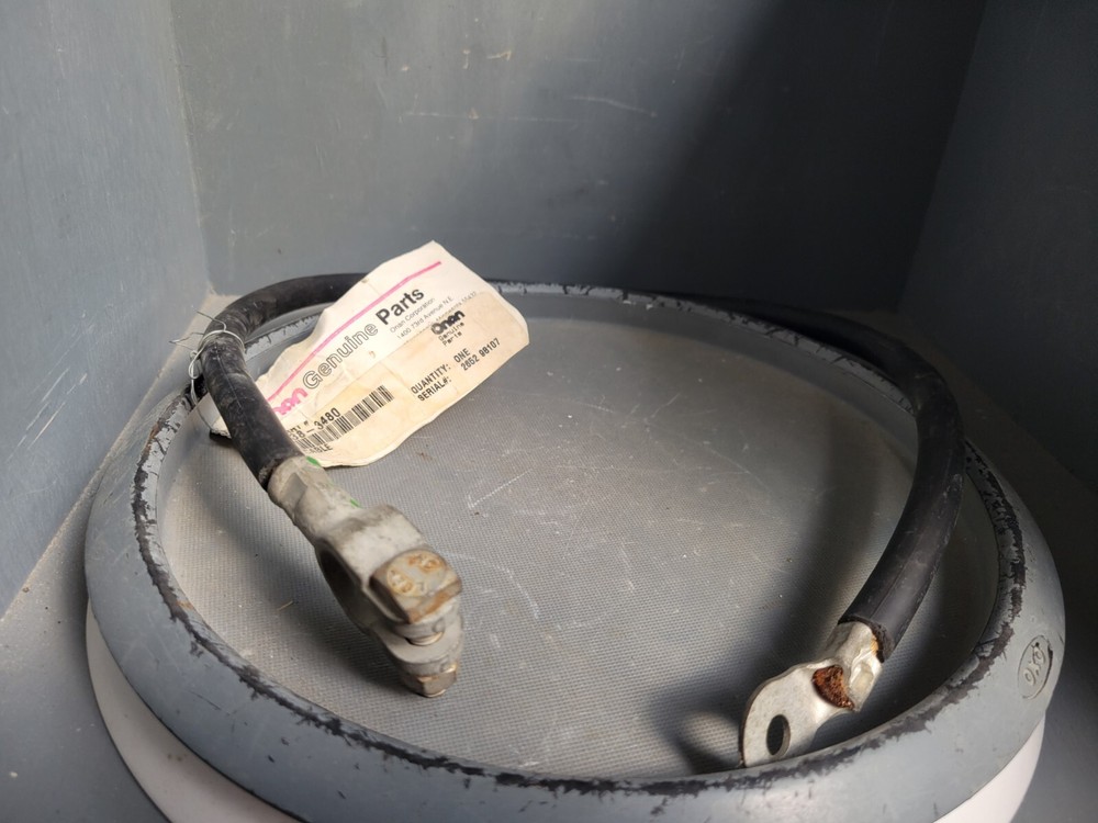 Onan Negative Cable (Black), 338-3480