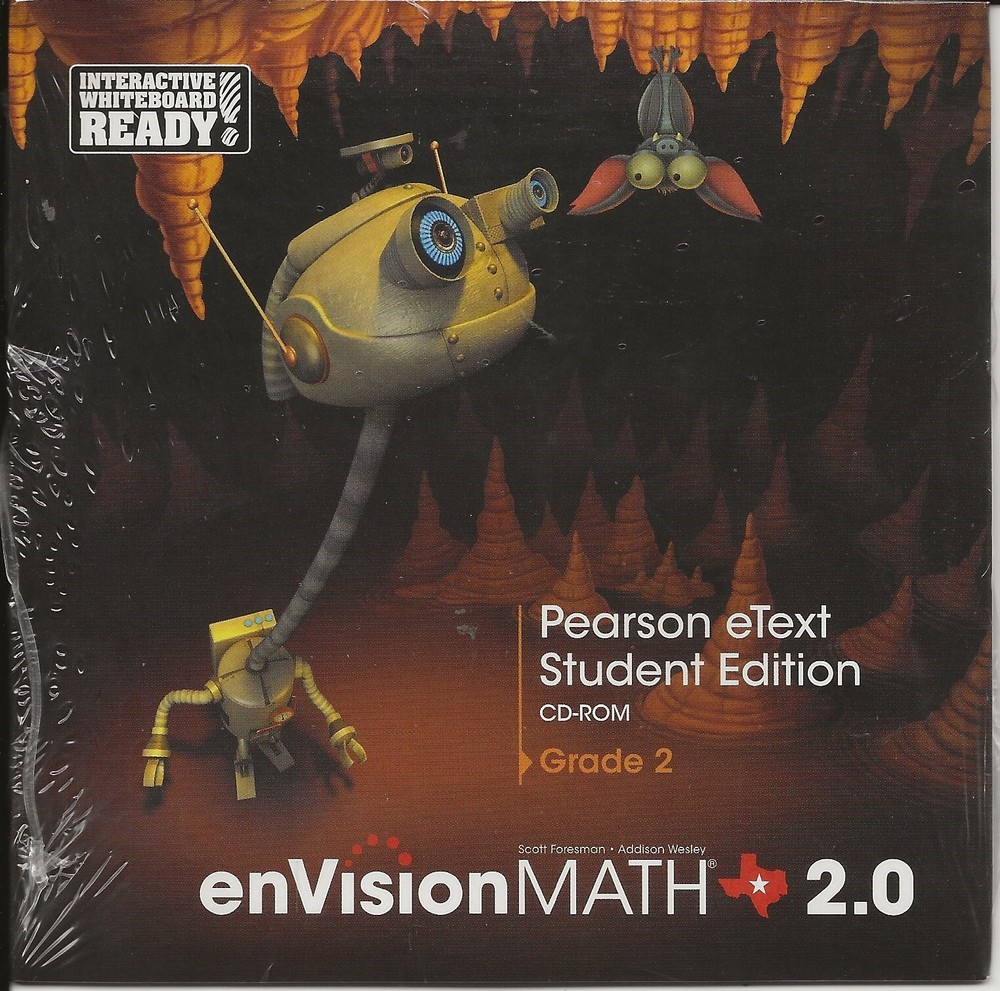 enVisionMATH 2.0 Pearson eText Student Edition CD-ROM Grade 2