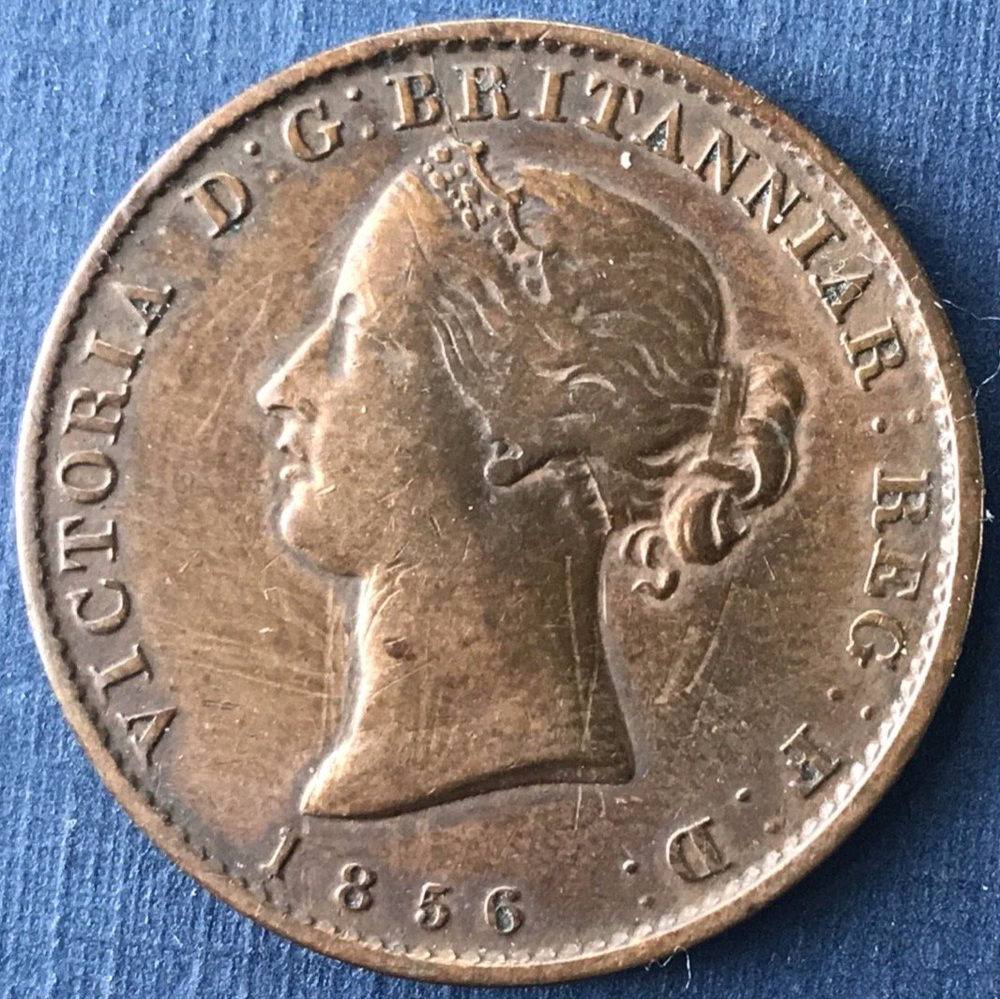 🇨🇦🇨🇦 1856 CANADA NOVA SCOTIA HALF PENNY TOKEN 🇨🇦🇨🇦
