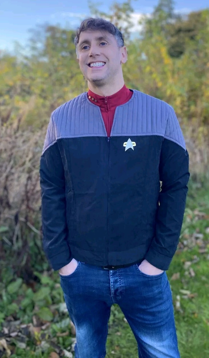 Star Trek First Contact DS9 Starfleet Captain's uniform Picard Sisko Costume