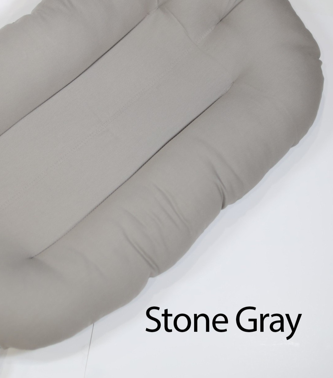 Snuggle Me Toddler Lounger Organic 100% Cotton Cover Color Stone NEW