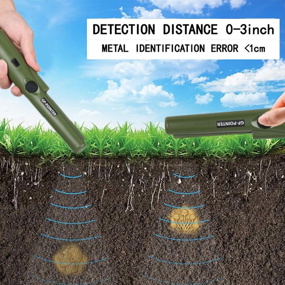 Metal Detector Pinpointer, Professional Handheld Pointer Detector for Adult &...