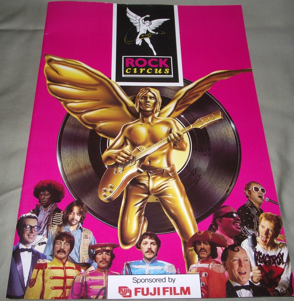 THE TUSSAUDS GROUP PRESENTS "ROCK CIRCUS" AUDIO ANIMATRONIC PERFORMANCES