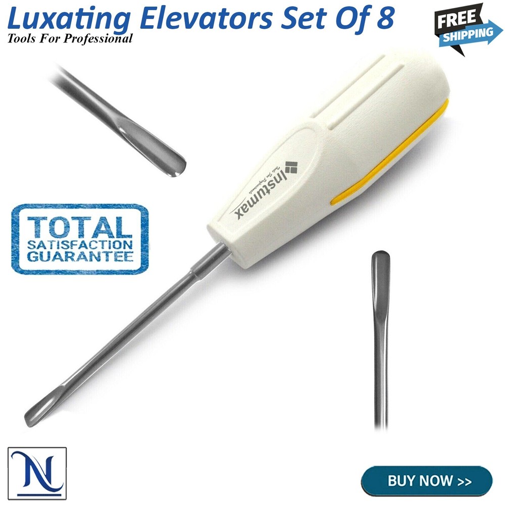 Dental Luxating Elevators PDL Periotome Luxation Root Extracting Extraction Kit