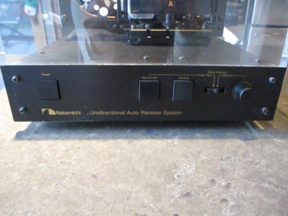 NAKAMICHI UNIDIRECTIONAL AUTO REVERSE SYSTEM !USED FOR DEMONSTRATIONS!