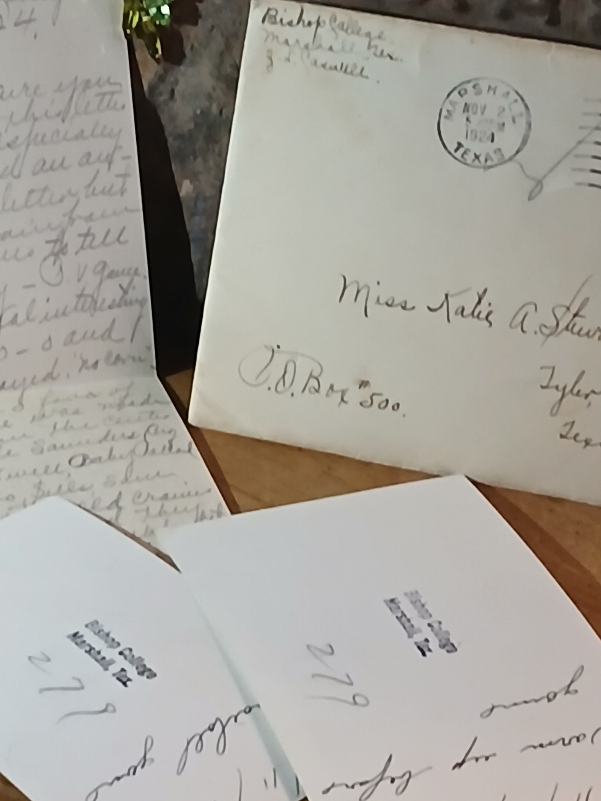 Antique African American* BISHOP COLLEGE LOT* HBCU * MARSHALL TEXAS