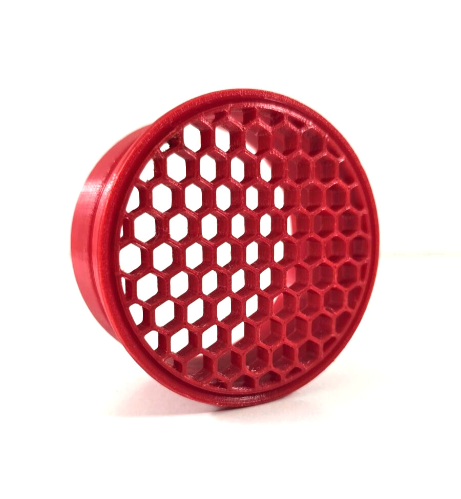 Dodge Challenger Intake Ring Headlight Insert Grille Cap Cover (Pair)