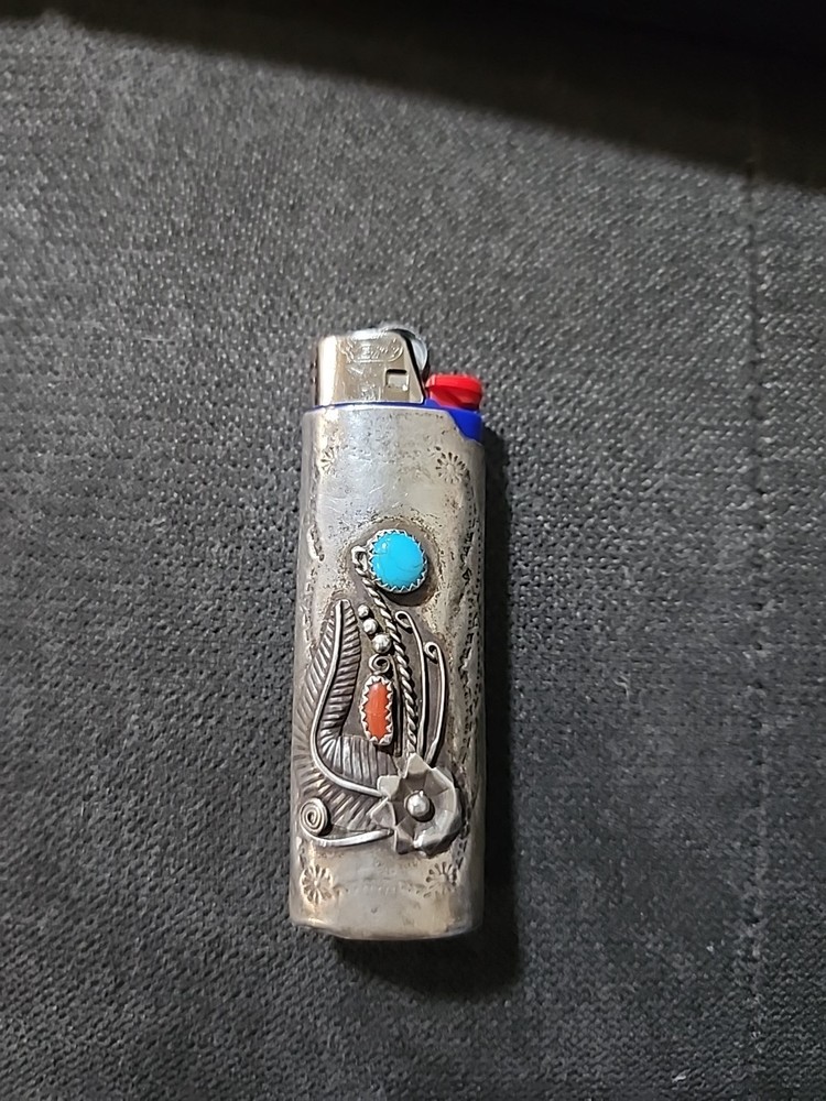 Sterling Silver Lighter Case