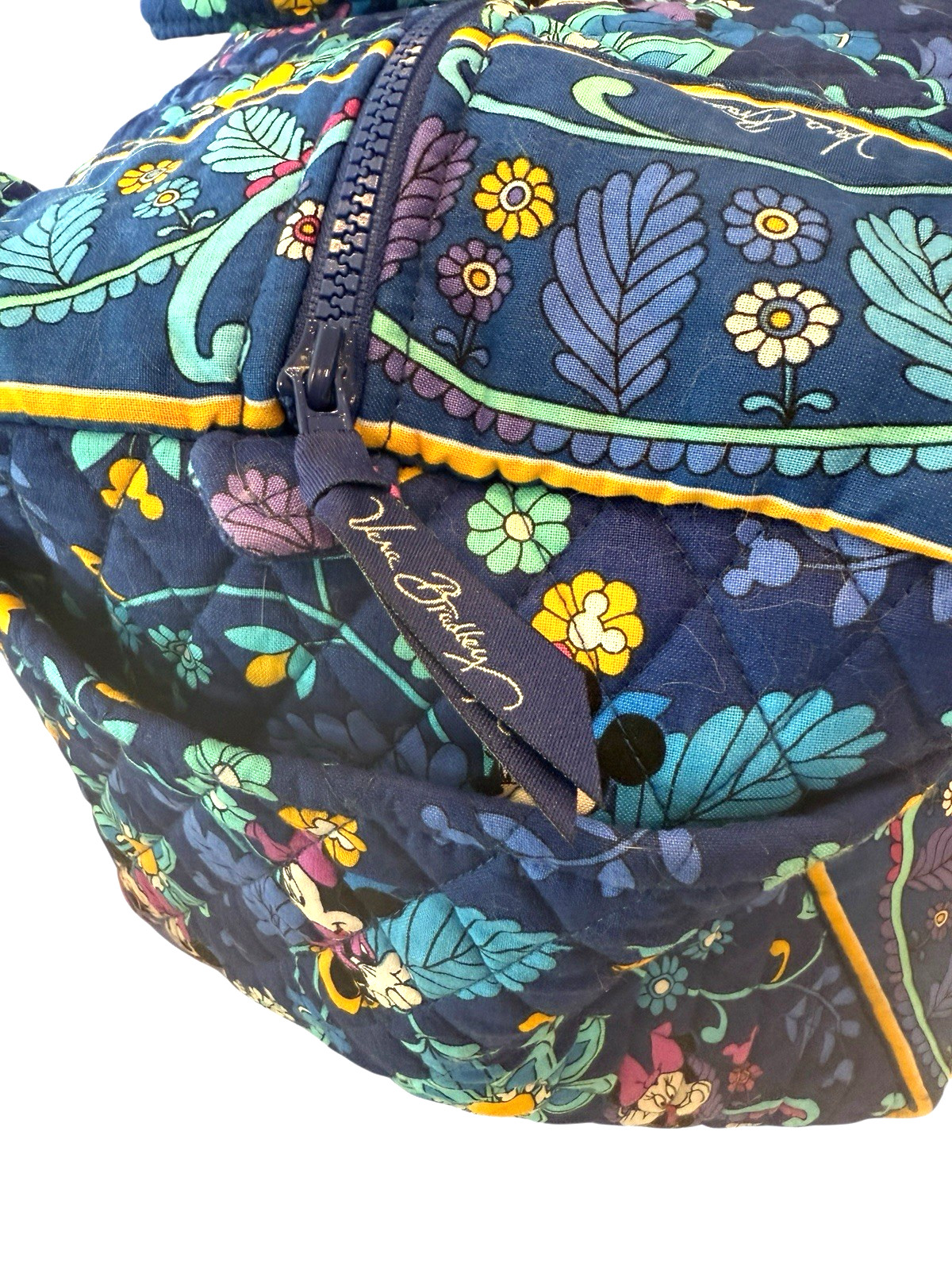 Vera Bradley Disney Parks Dreaming Of Mickey Large Duffel Travel Bag 22" NWOT