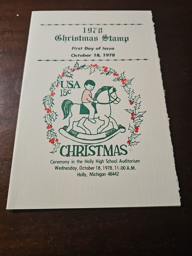 USPS FDC 1978 CHRISTMAS STAMP PROGRAM