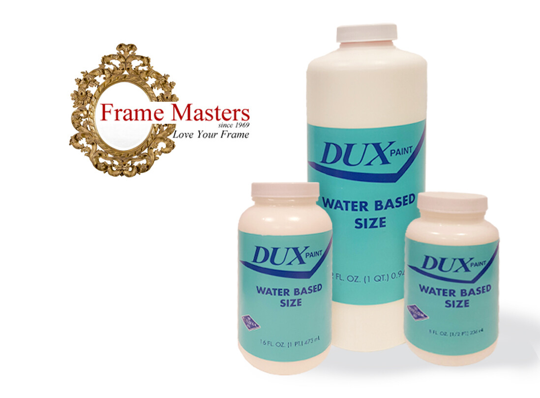 Dux Water Based Gold Leaf Gilding Size Adhesive - Made in USA