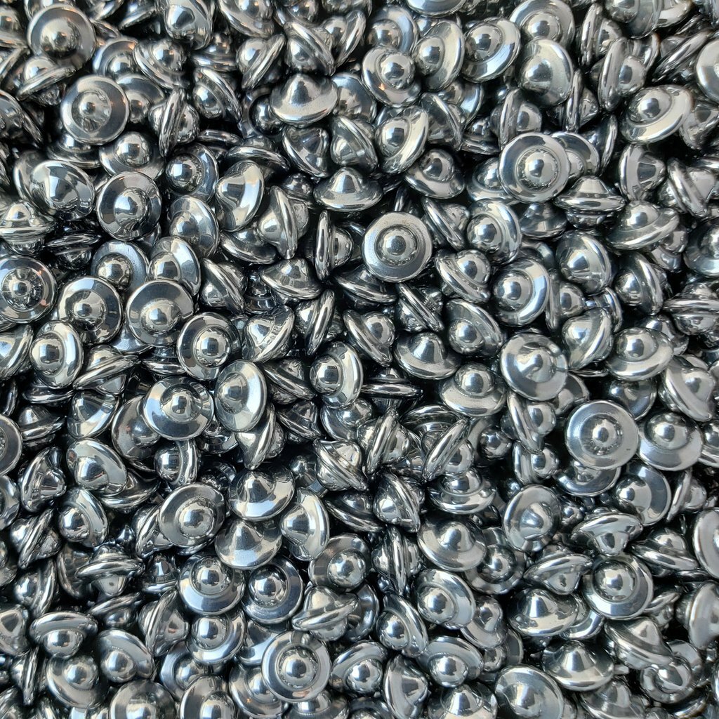 5 LB 1/8" 304 Stainless Steel Ballcone Tumbling Media Shot Tumbler Finishing