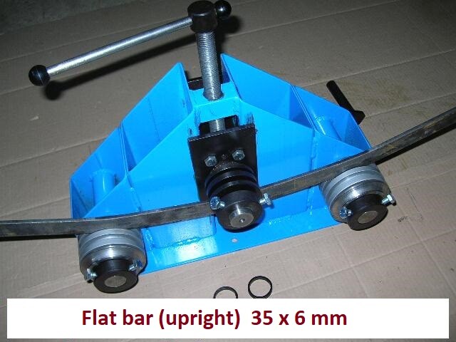 Heavy Duty Roller Bender / RING ROLLER - Flat Bar, Tube, Pipe, Box - RR-MAX+