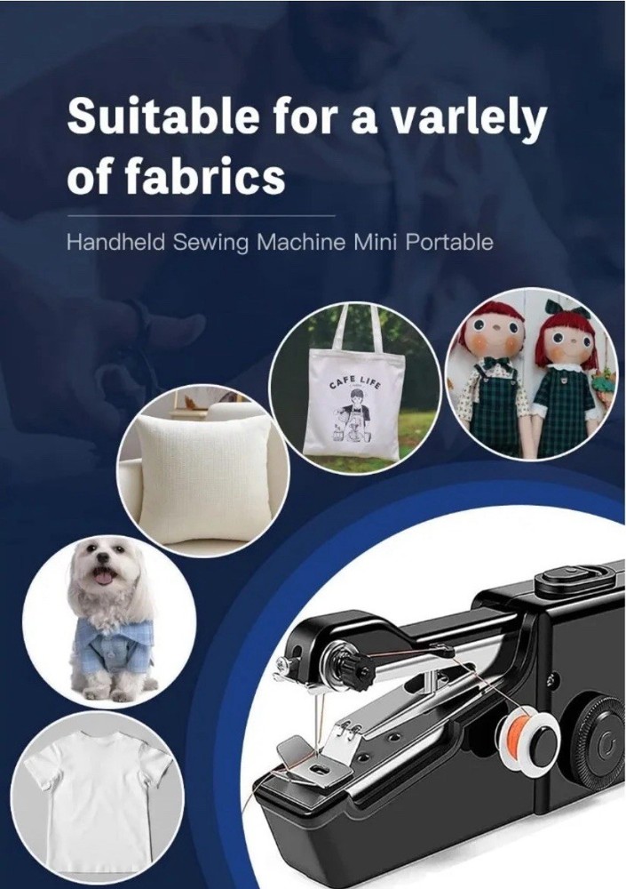 Handheld Sewing Machine, Quick Sewing Portable Sewing Machine, Mini Handheld Sew