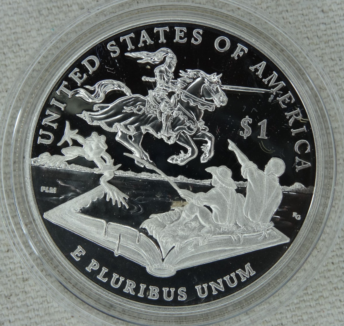 2016-P Mark Twain Proof Silver Dollar US Mint $1 Commemorative No Box